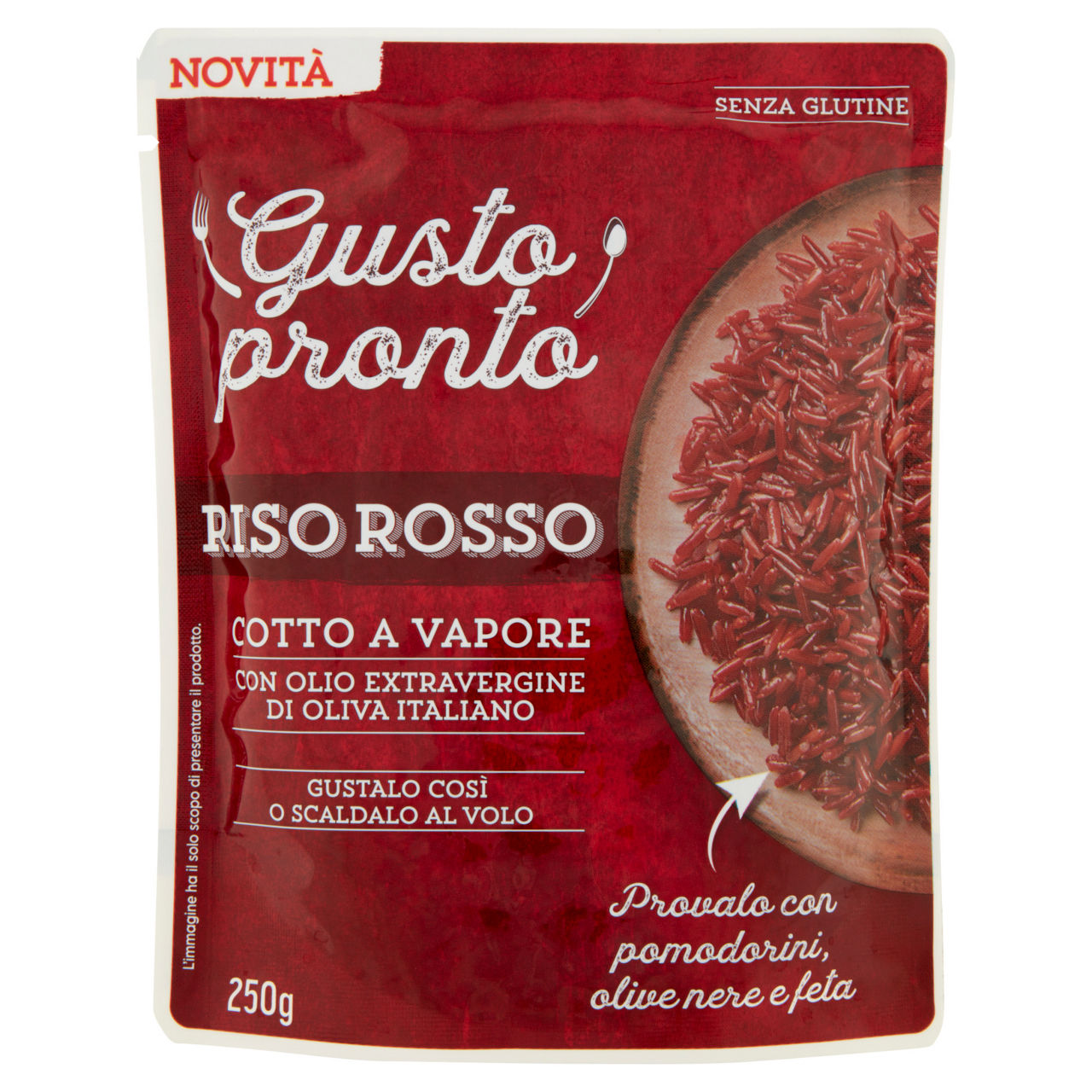 Riso rosso cotto Gusto Pronto 250 gr - Immagine 01