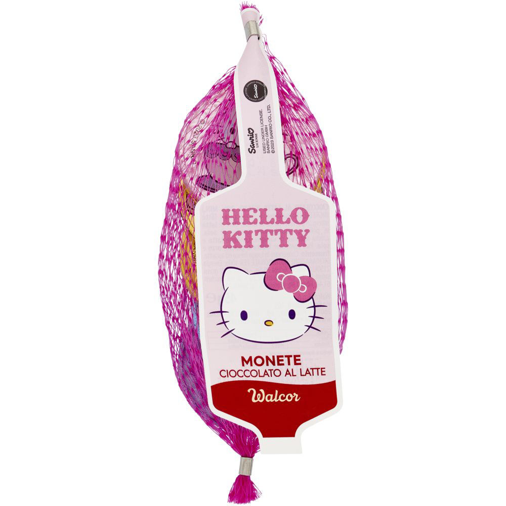 Cioccolatini monete Hello Kitty in retina monete 45 gr
