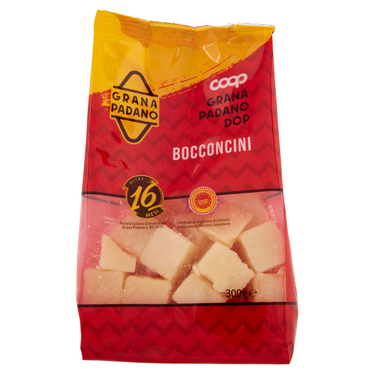 Bocconcini di Grana Padano DOP oltre 16 mesi 300 gr - Immagine 01