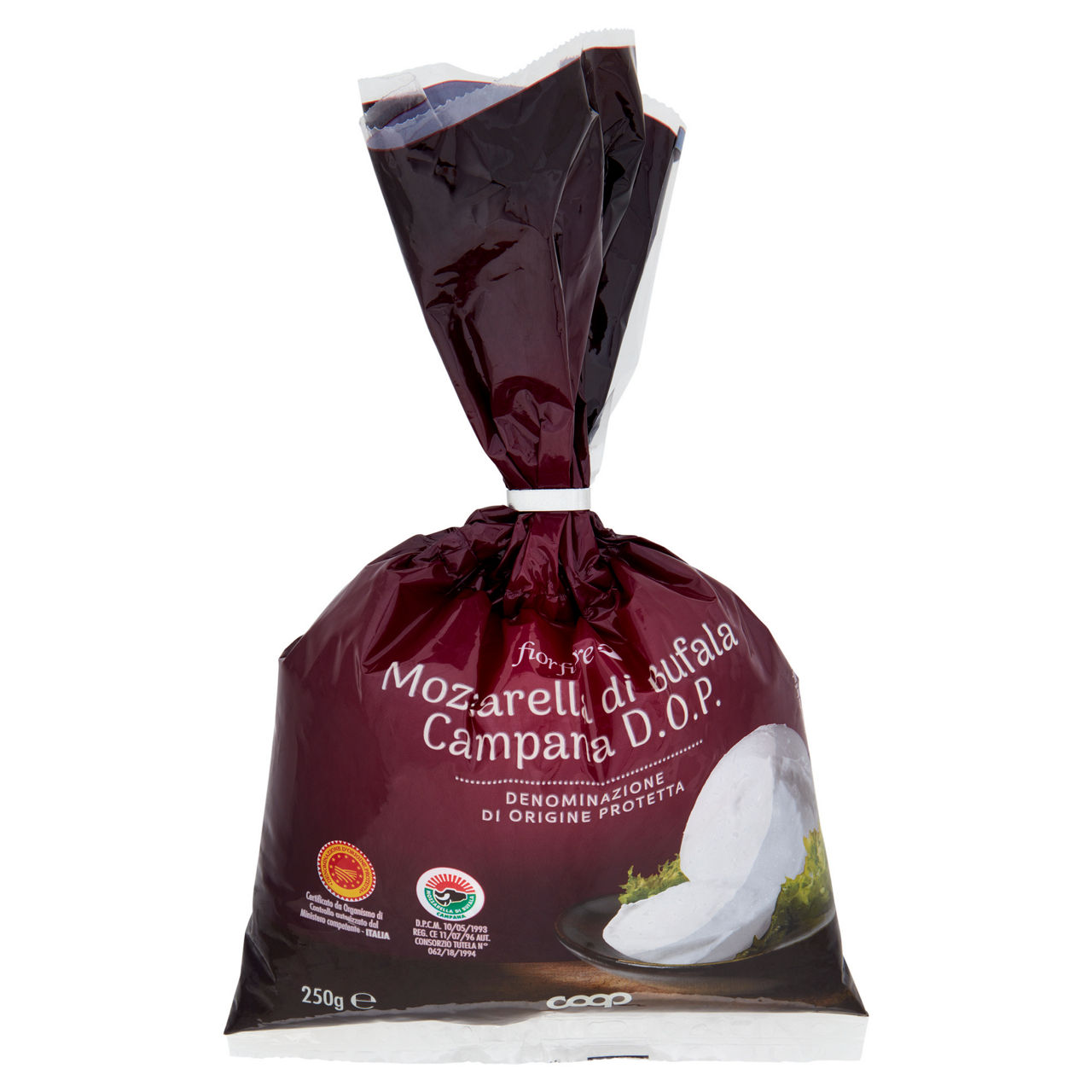 Mozzarella di Bufala Campana DOP 250 gr - Immagine 01