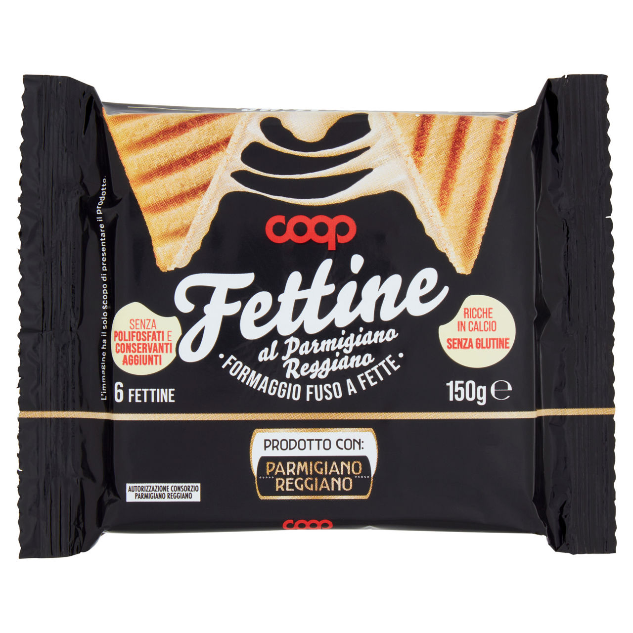 Fettine di parmigiano 150 gr