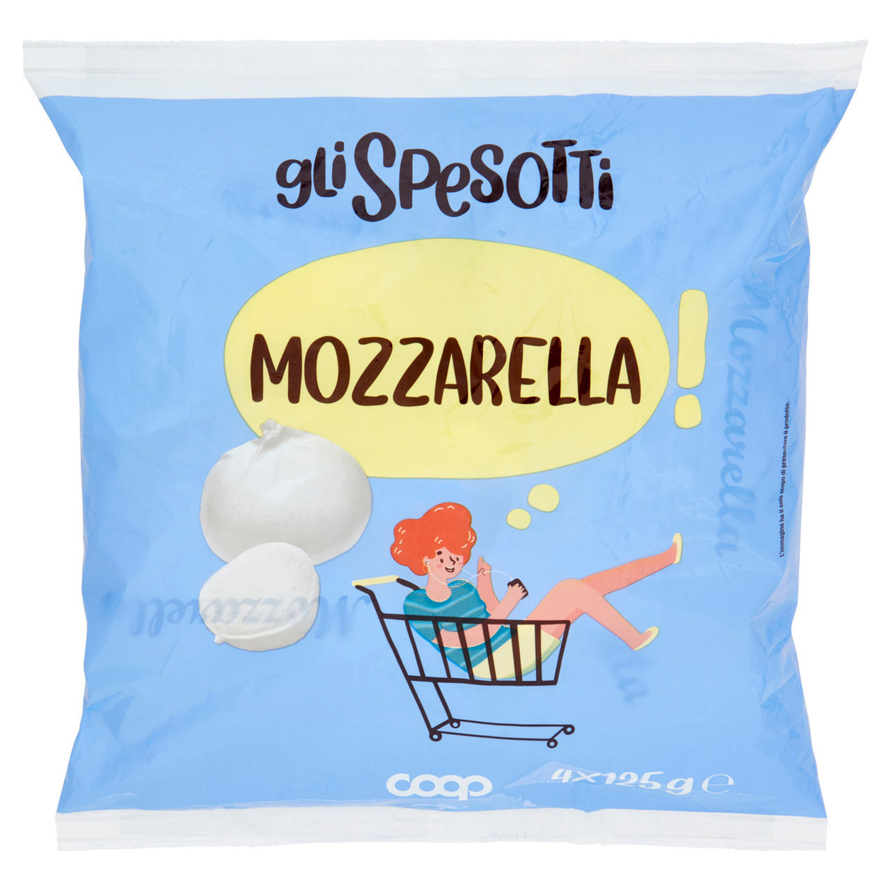 Mozzarella 4 pz da 125 gr