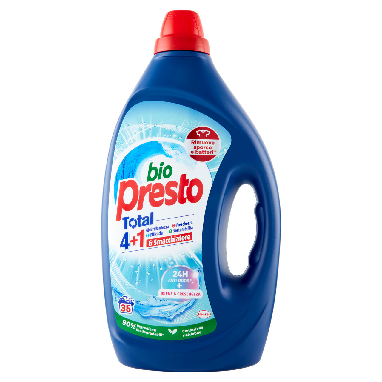Detersivo lavatrice liquido igiene e freschezza 35 lavaggi