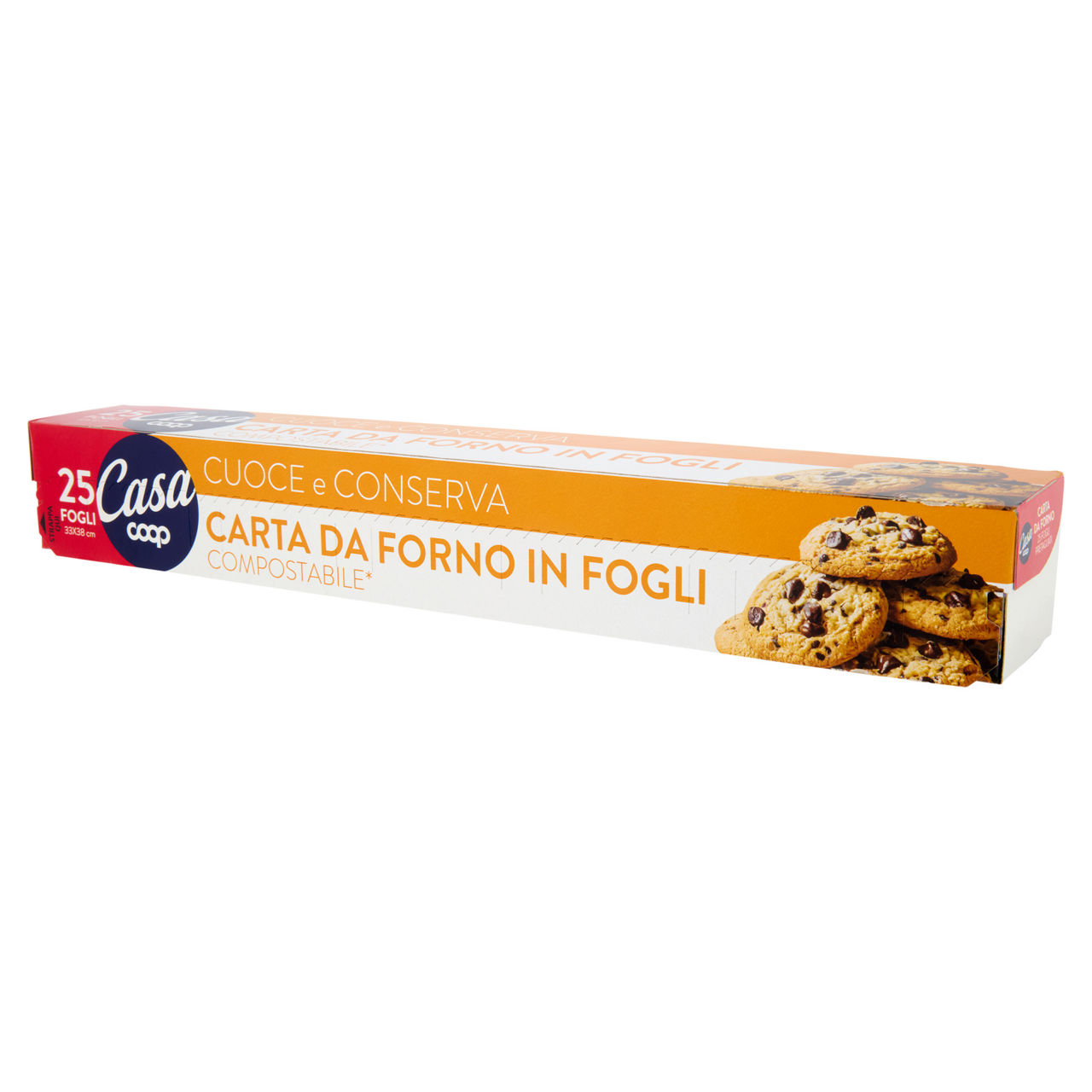 Carta forno in fogli preatagliati coop casa fsc pz.25 - Immagine 41
