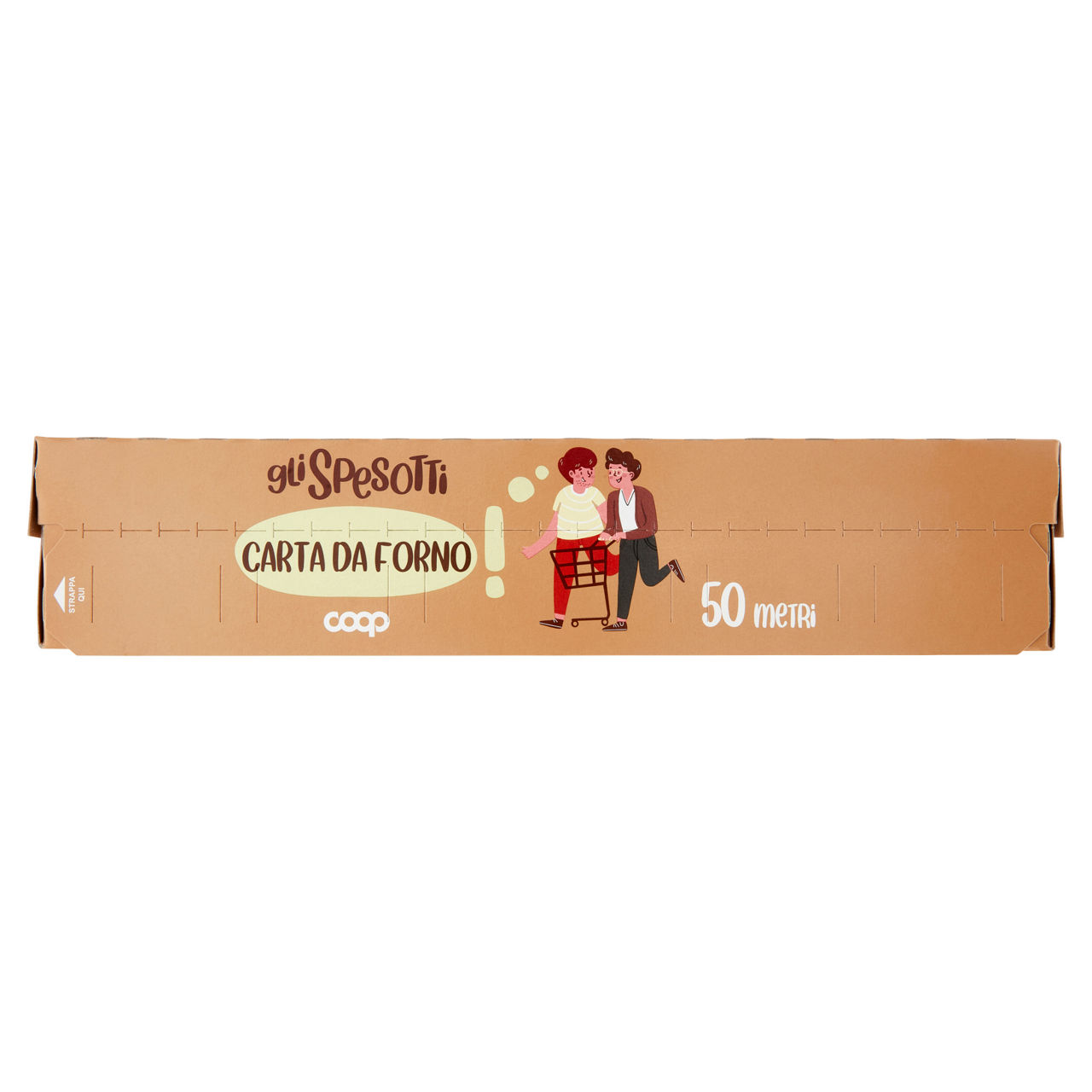 Rotolo carta forno coop gli spesotti 50 metri pz.1