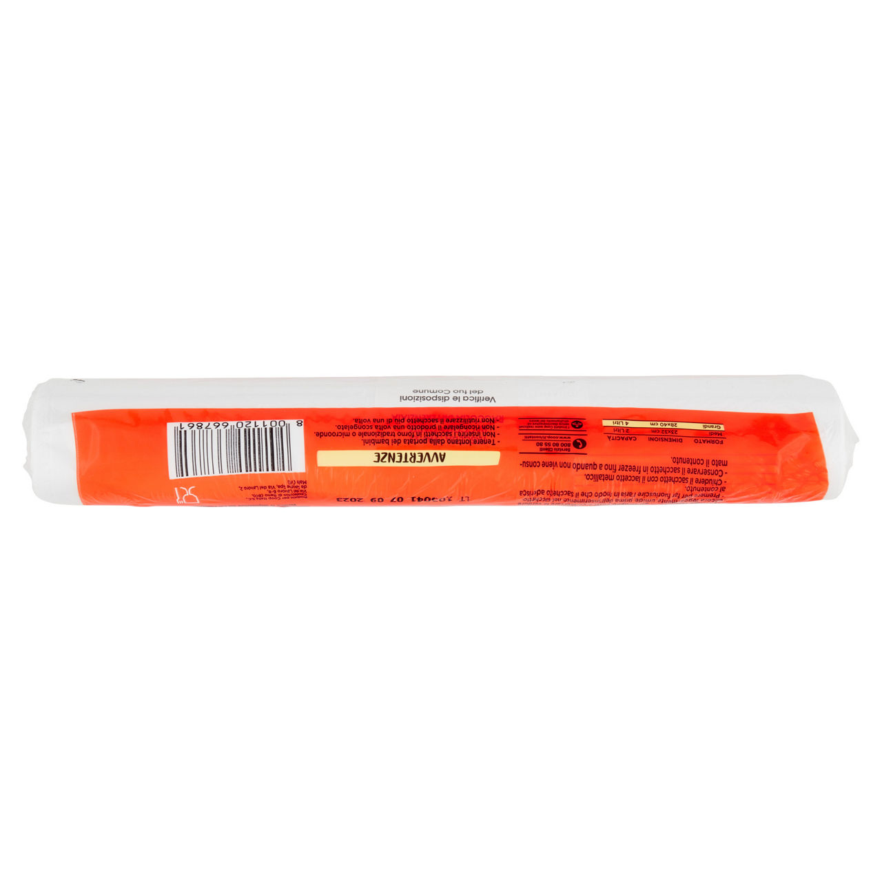 Sacchi freezer coop gli spesotti grandi l 4 rotolo da 150 sacchetti pz 1 - Immagine 11