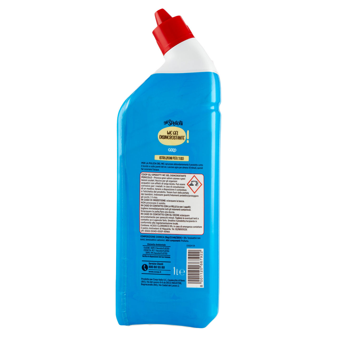 Disincrostante wc gel coop gli spesotti l 1 - Immagine 51