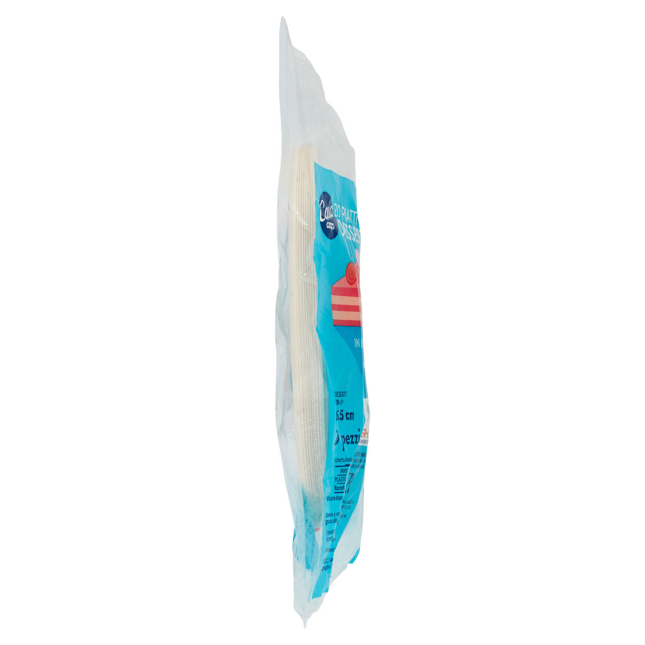 Piatti dessert bioplastica coop casa diam. cm16,5 pz 20 - Immagine 21
