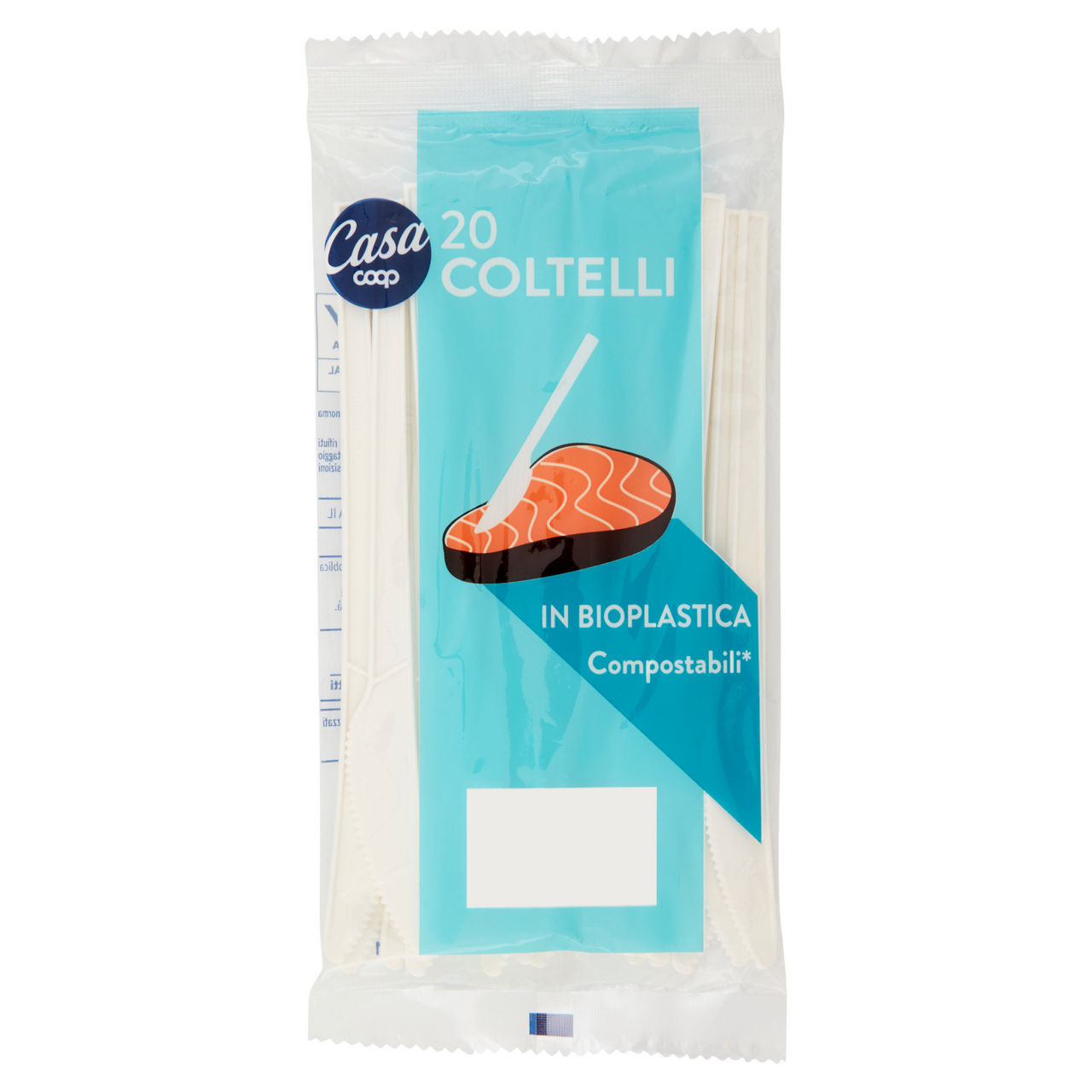 Coltelli bioplastica coop casa pz 20 - Immagine 01