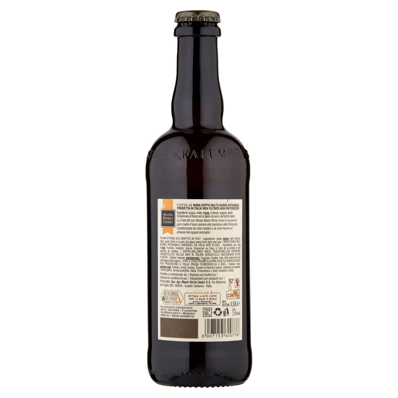 Birra bionda artigianale doppio malto 500 ml - Immagine 21