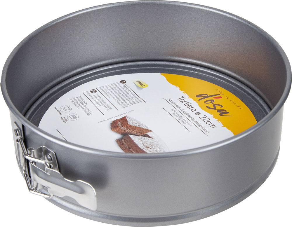Tortiera apribile 1/f rotonda 22cm coop