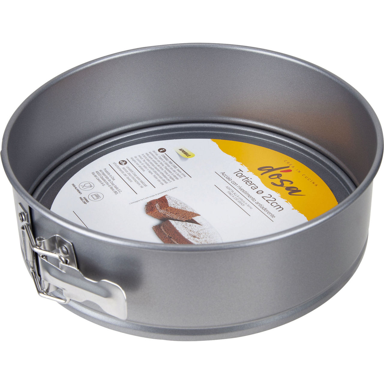 Tortiera apribile 1/f rotonda 22cm coop - Immagine 11