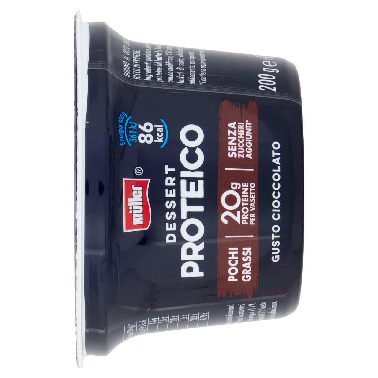 Dessert proteico al cioccolato 200 gr - Immagine 51