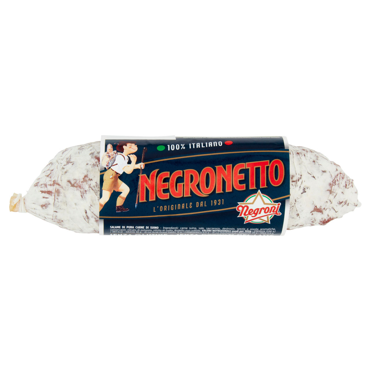 Salame di pura carne di suino 220 gr