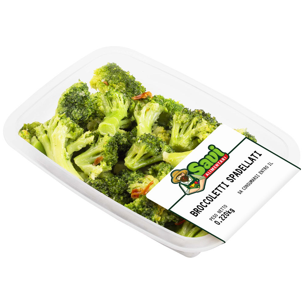 Broccoli spadellati 220 gr