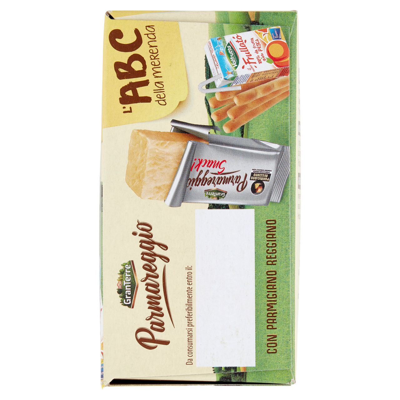 Merenda salata grissini parmigiano e frullato di frutta 157 gr - Immagine 11