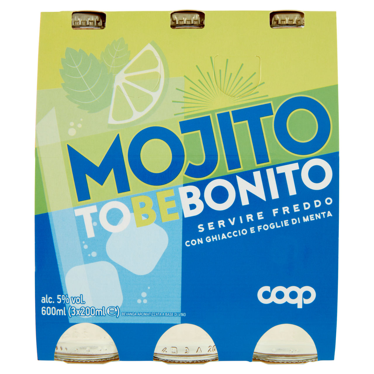 Aperitivo alcolico pronto Mojito 3 pz x 200 ml