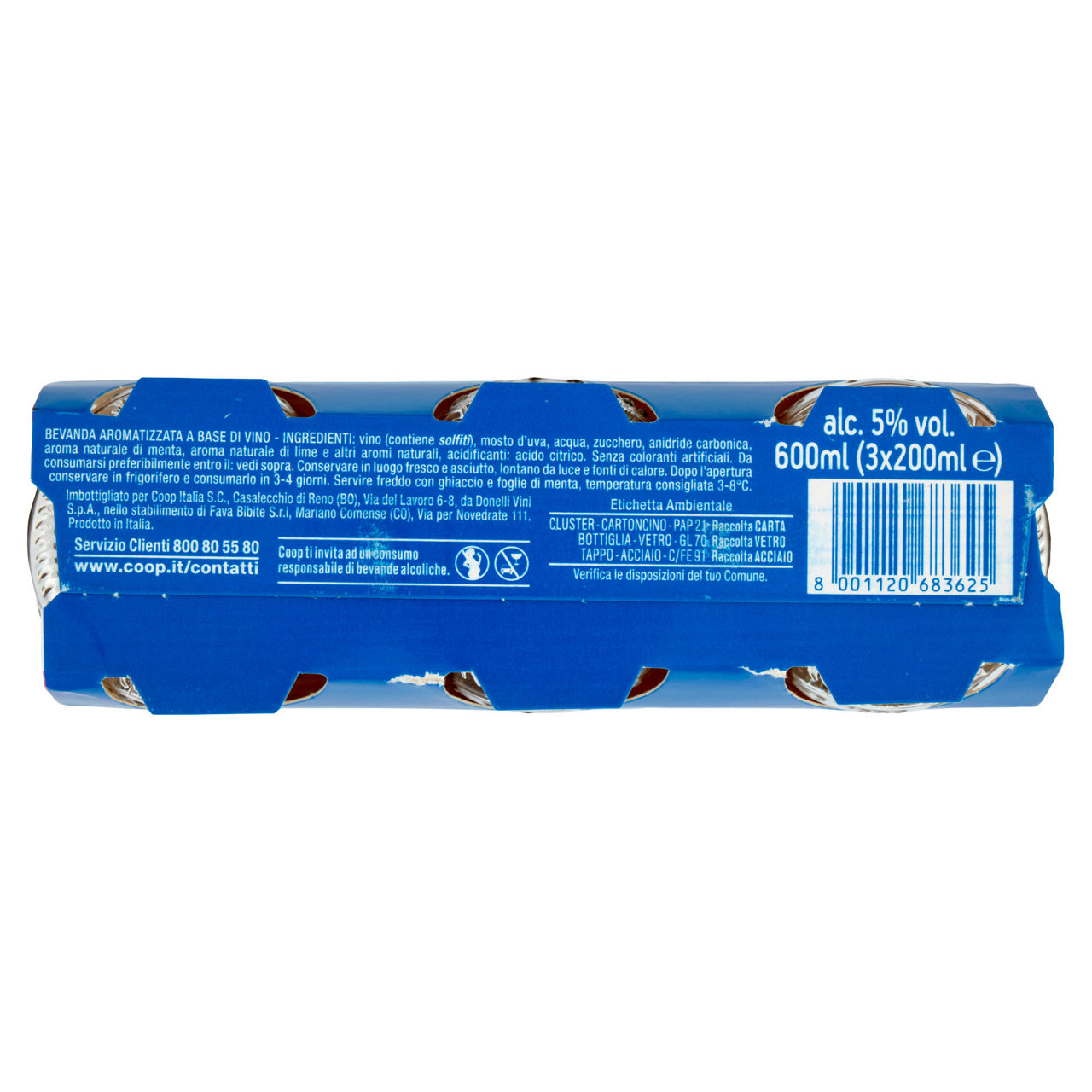 Aperitivo alcolico pronto Mojito 3 pz x 200 ml - Immagine 11