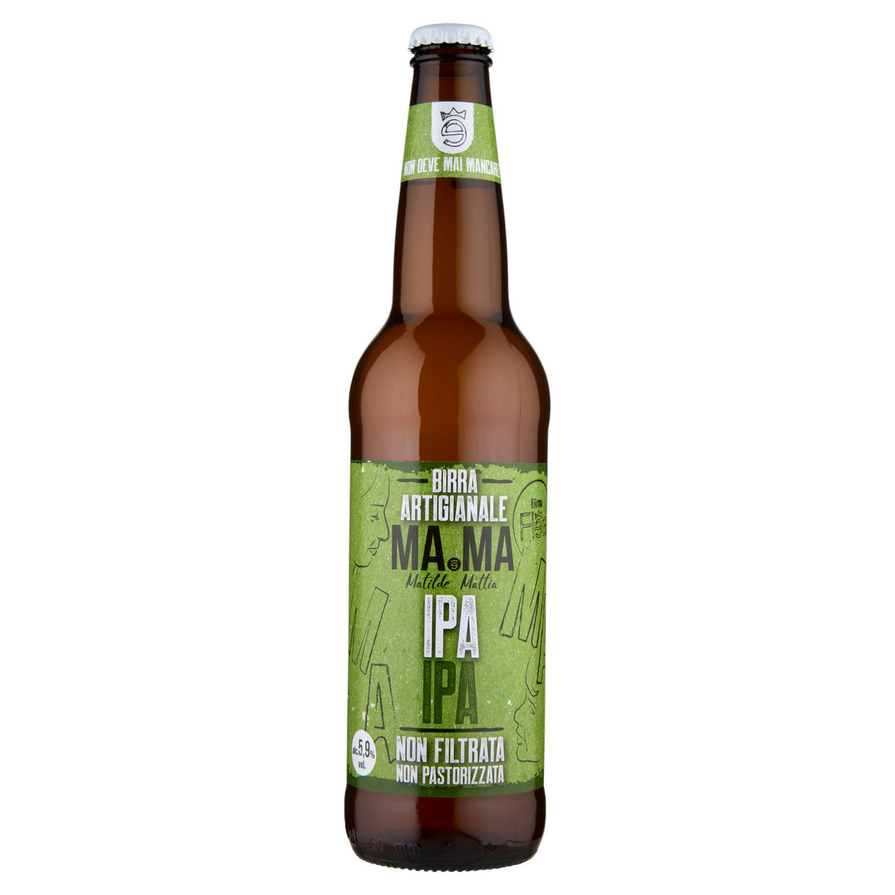 Birra artigianale India Pale Ale 500 ml