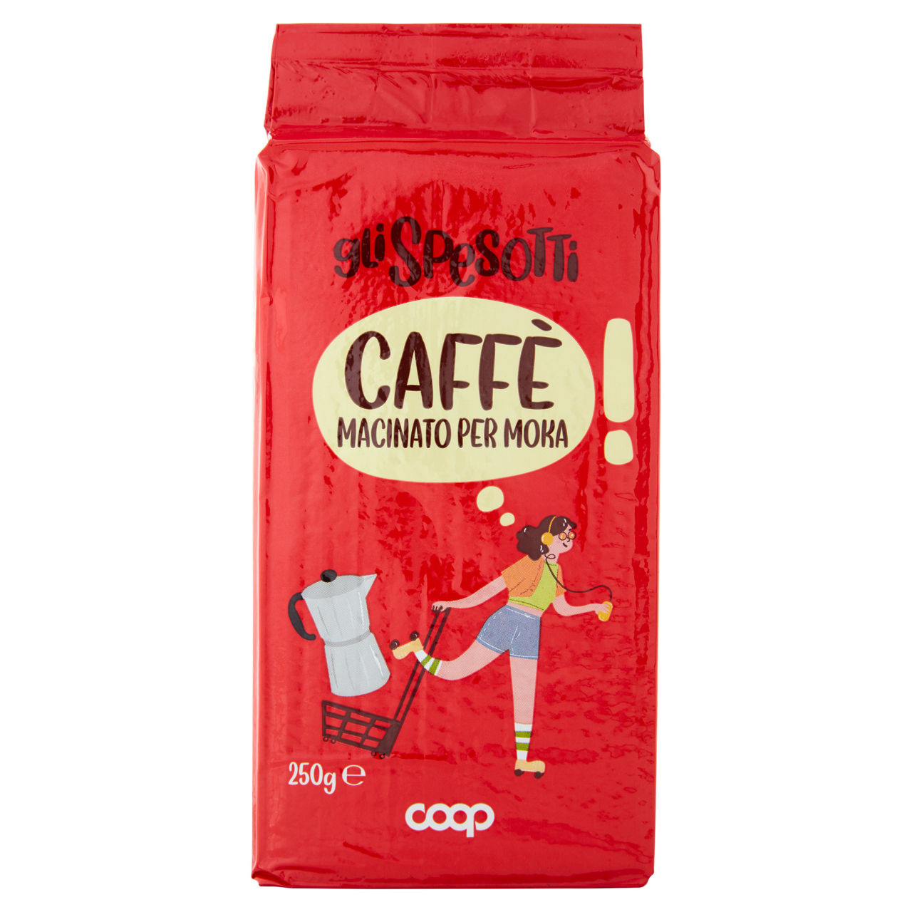 Caffè macinato per moka 250 gr - Immagine 01
