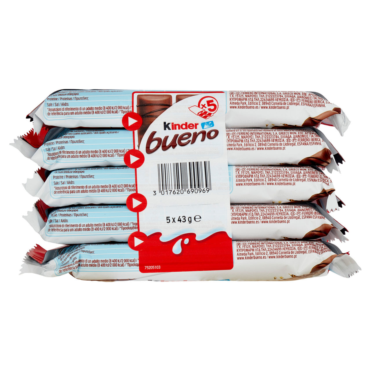 Kinder bueno 5 pz - Immagine 11