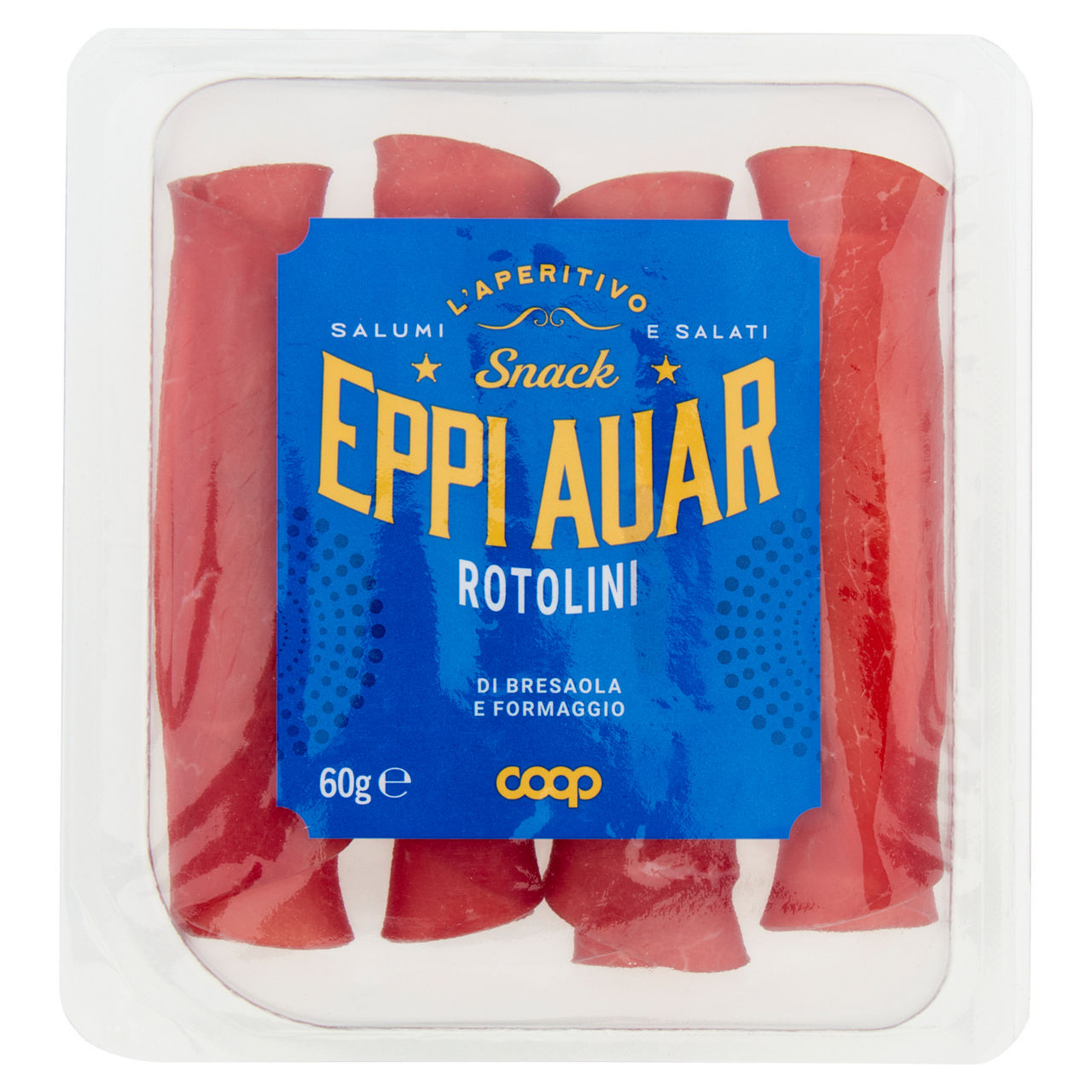 Rotolini di bresaola ripieni di formaggio 60 gr