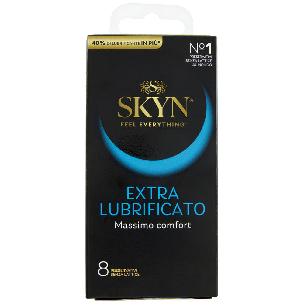 Profilattici extra lubrificati 8 pz
