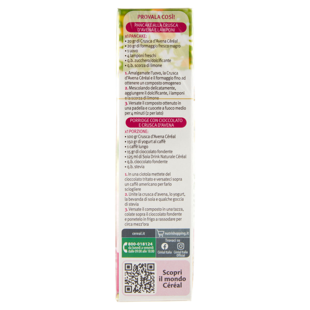 Crusca d'avena 360 gr - Immagine 21
