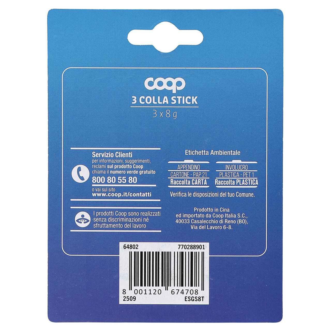 Colla stick 8 gr x 3 pz - Immagine 11