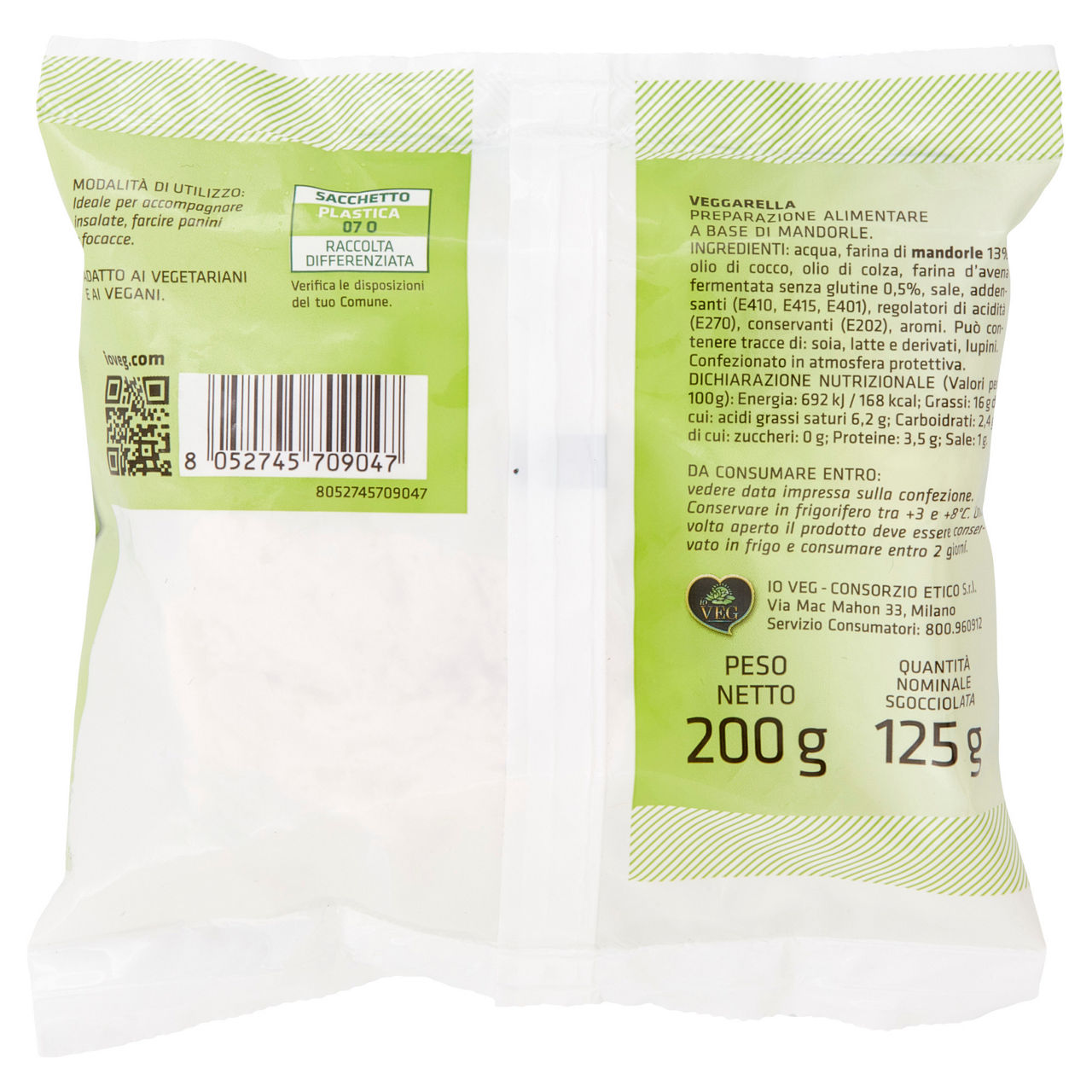 Veggarella a base di mandorle 125 gr - Immagine 31