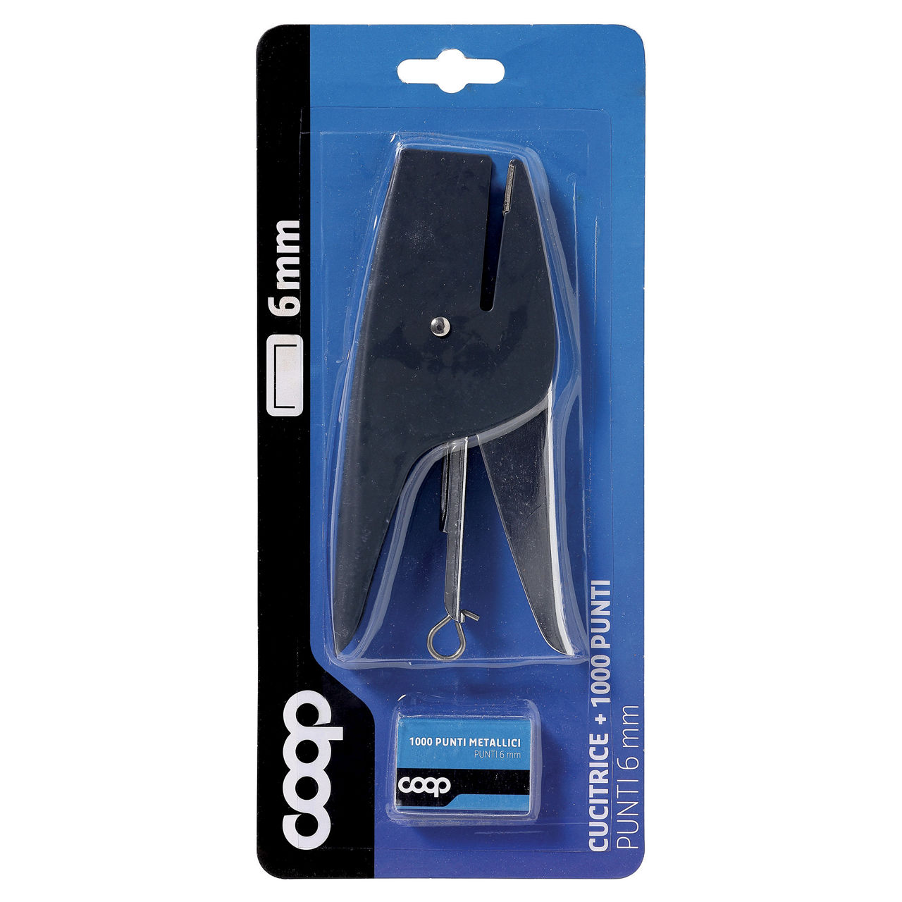 Cucitrice in metallo a pinza con 1000 punti ricambio n.6 - Immagine 01