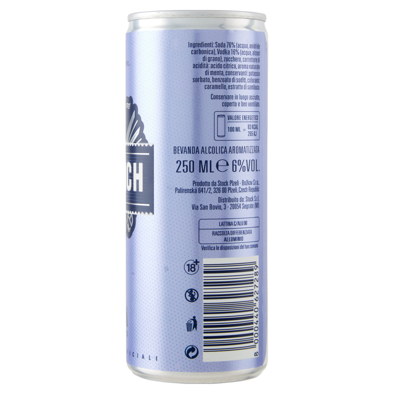 Vodka Soda menta e sambuco in lattina 250 ml - Immagine 31