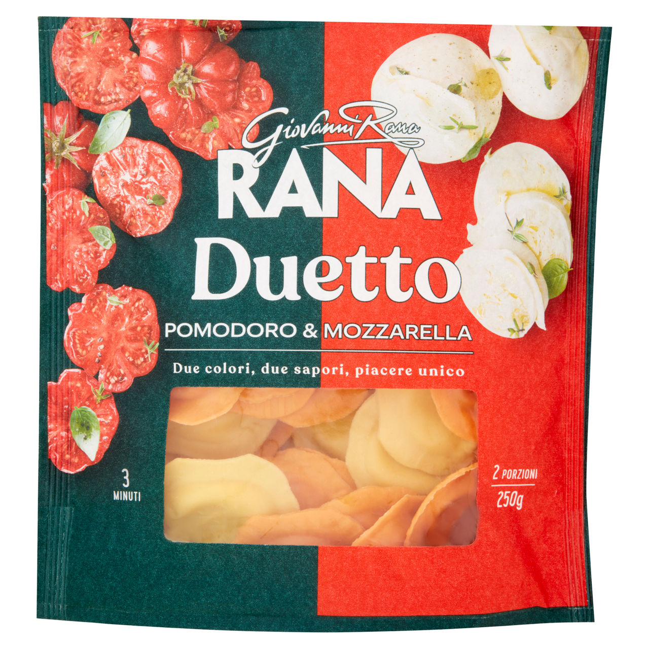 Ravioli pomodoro e mozzarella 250 gr - Immagine 01