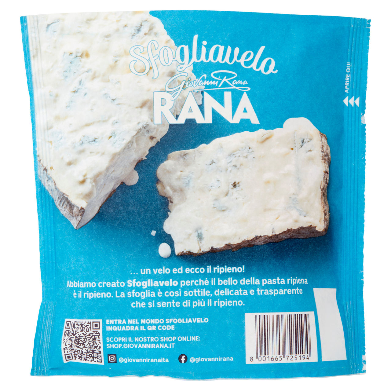 Ravioli freschi ripieni di Gorgonzola DOP 250 gr - Immagine 21