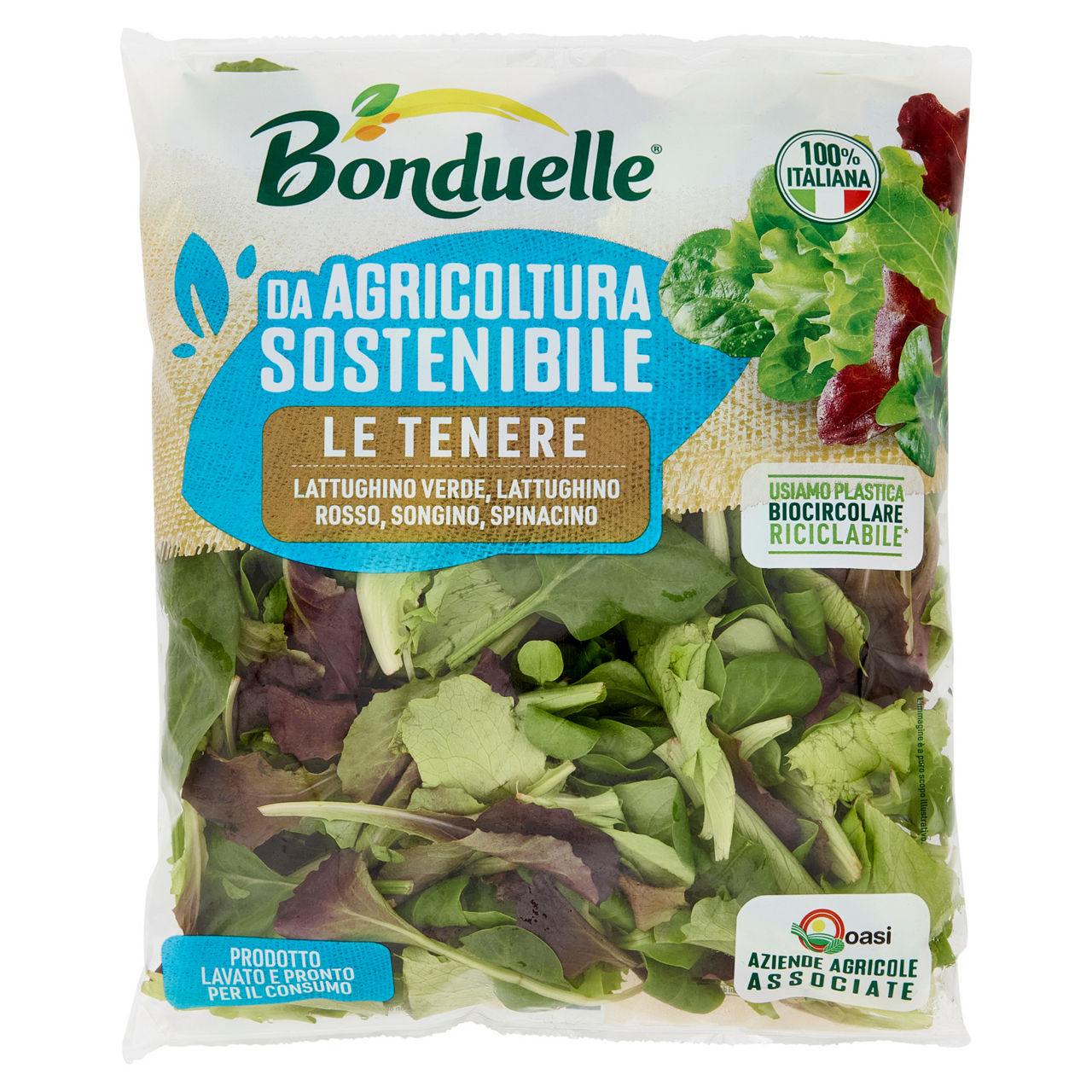 Insalata mista tenera 125 gr