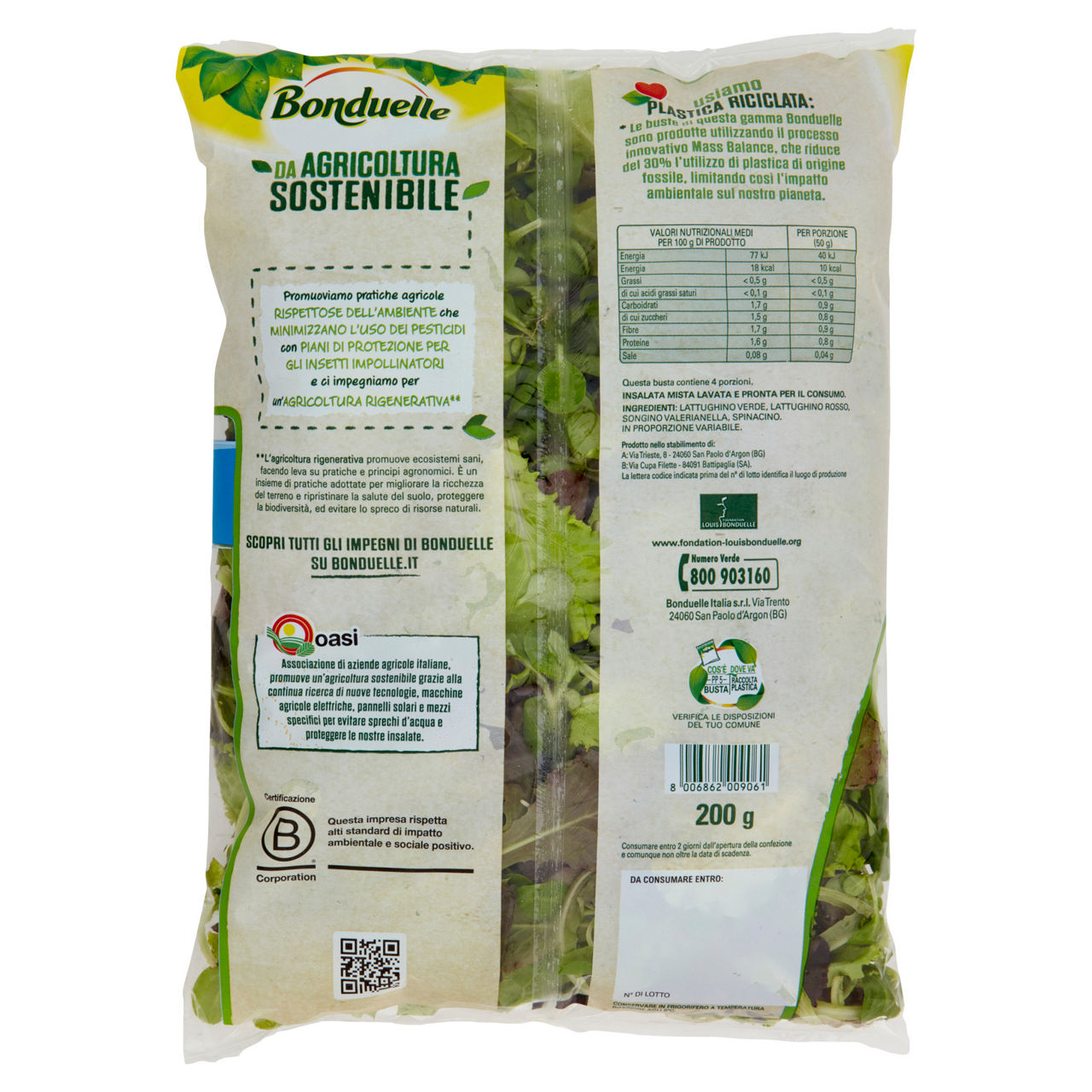 Insalata mista tenera maxi formato 200 gr - Immagine 11