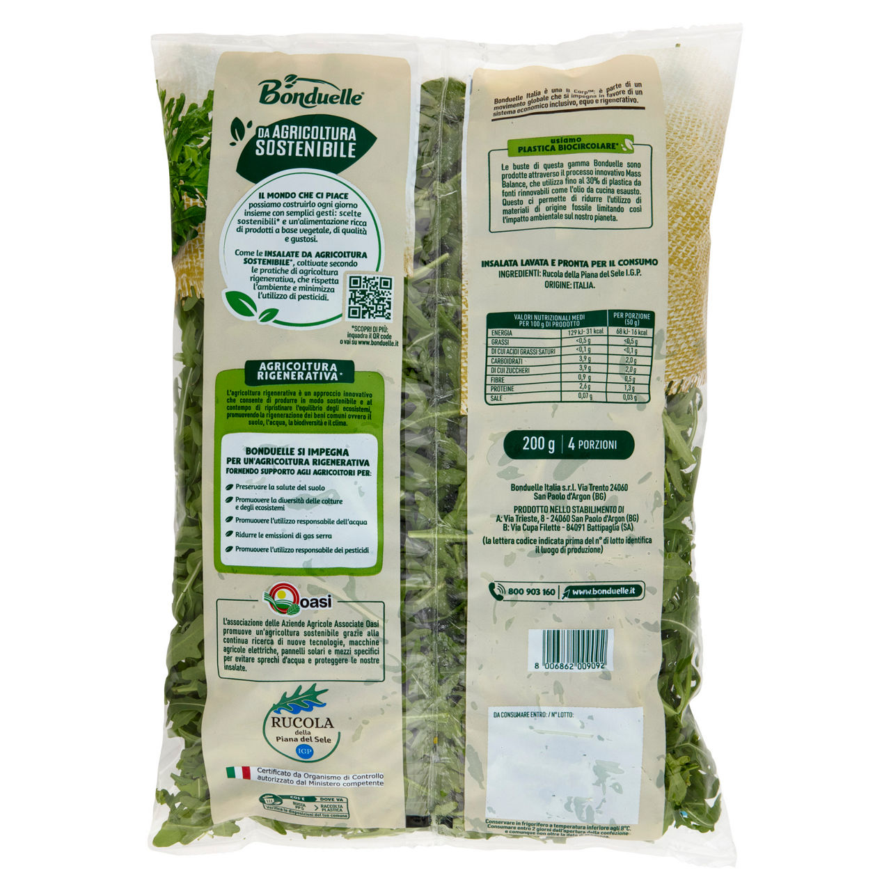 Rucola della Piana del Sele IGP 200 gr - Immagine 11
