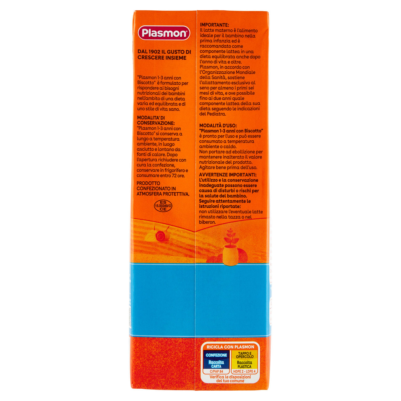 Latte di crescita liquido con biscotto 1-3 anni 1 lt - Immagine 31