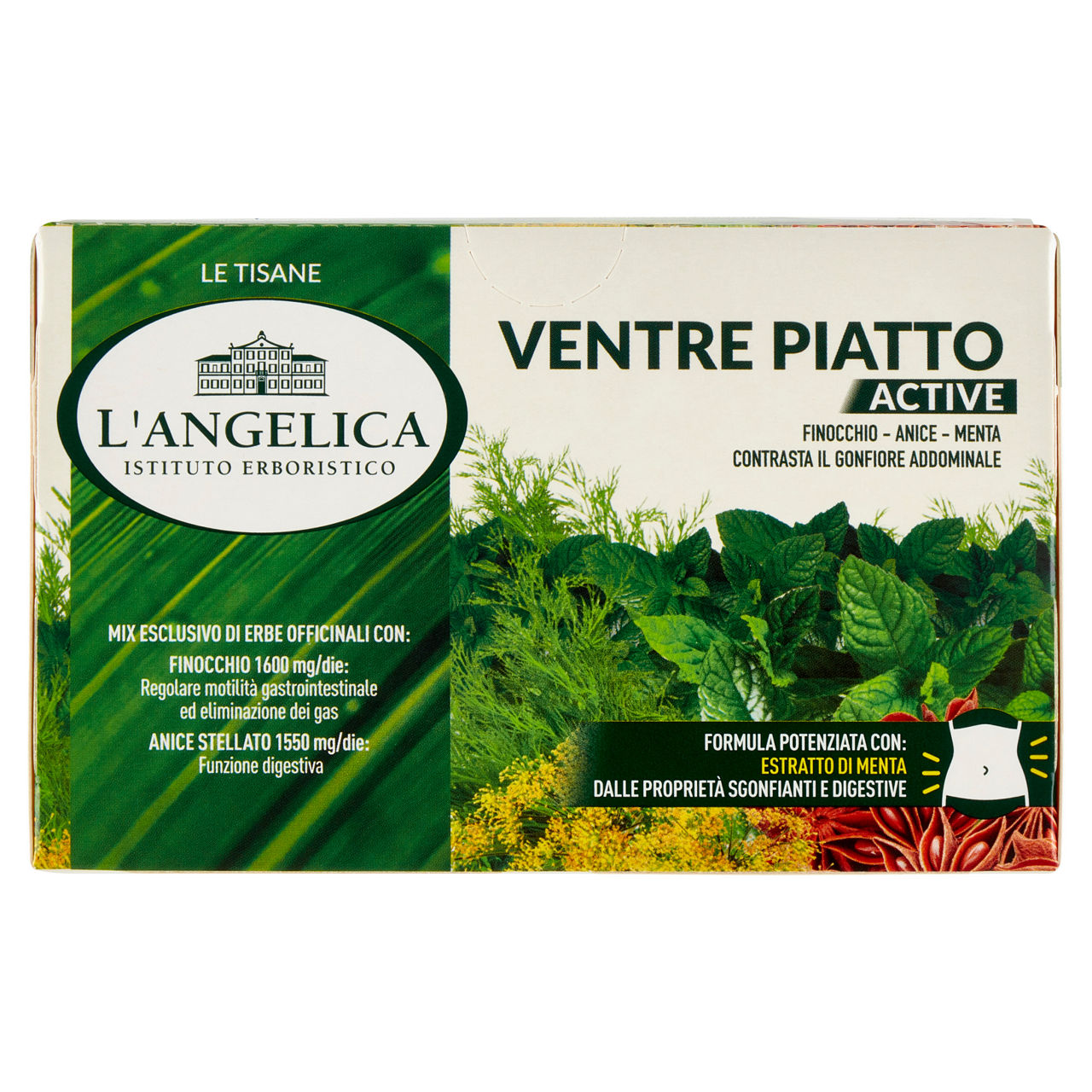 Tisana ventre piatto Active 18 filtri - Immagine 01