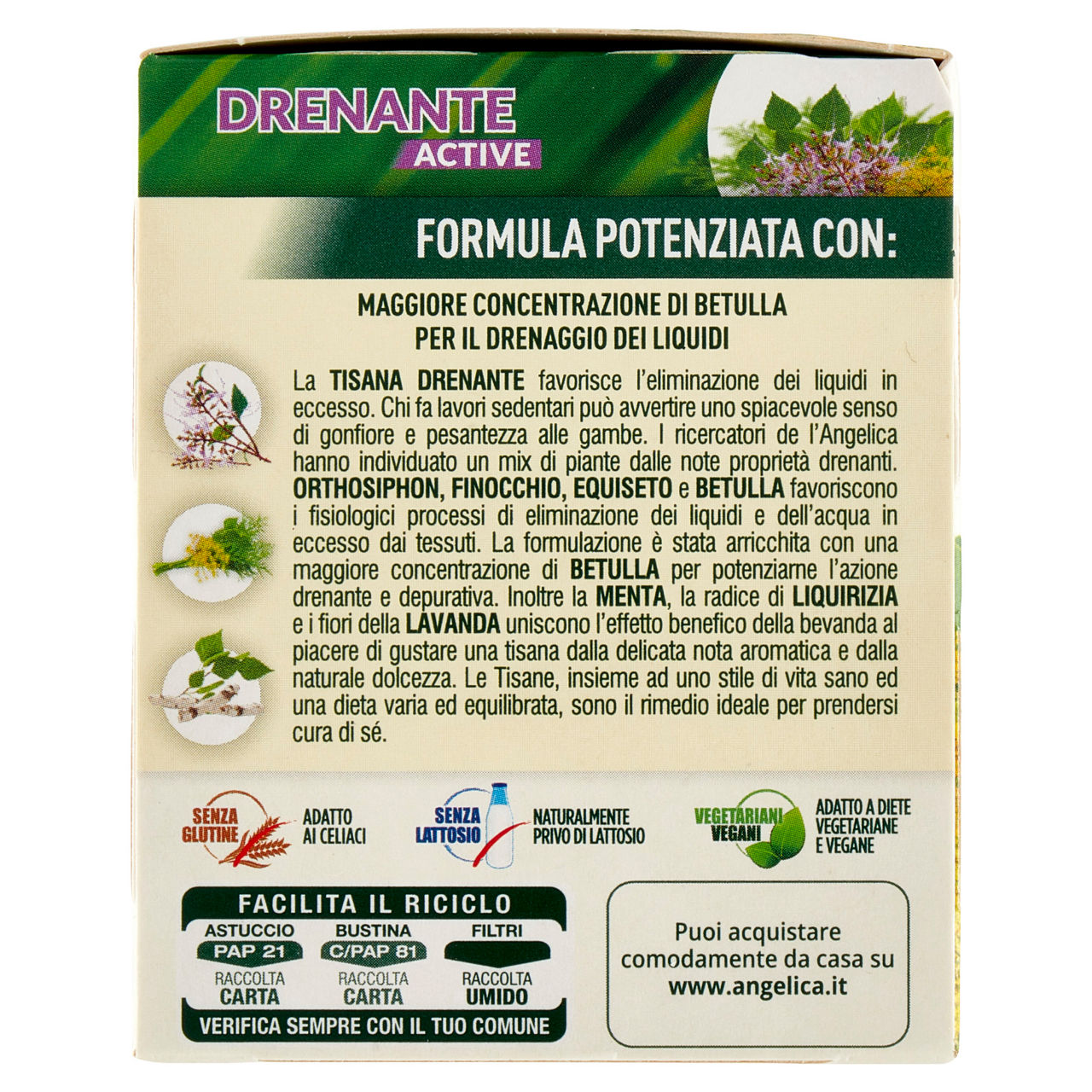Tisana drenante active 18 filtri - Immagine 41