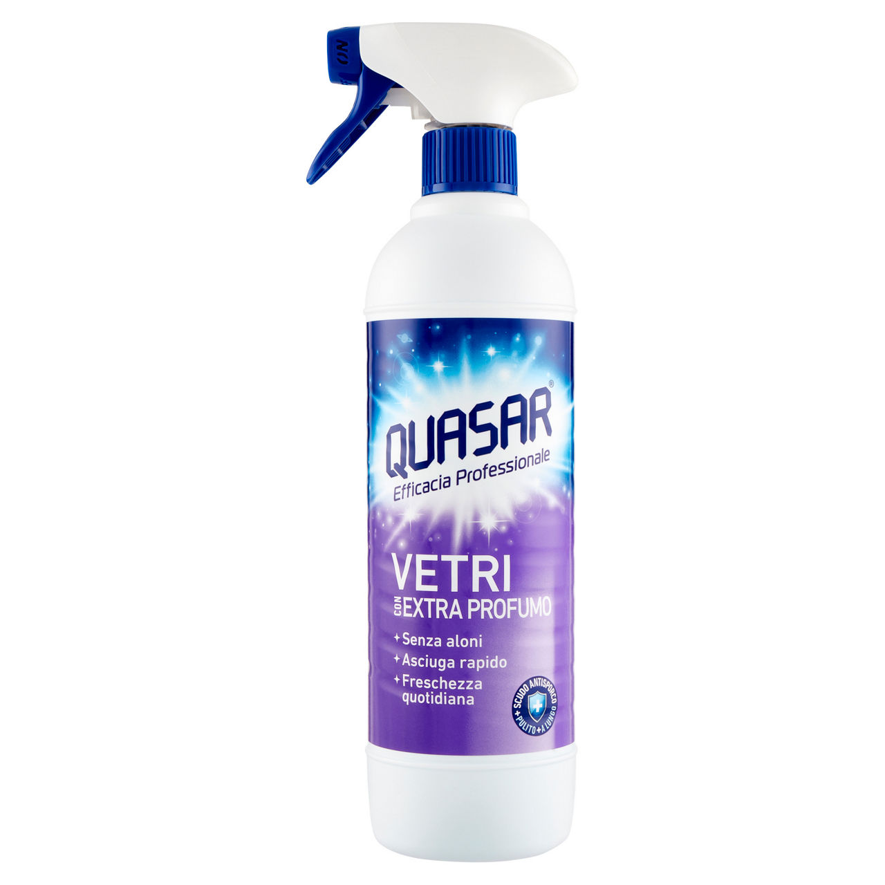 Detergente spray vetri extra profumo 580 ml