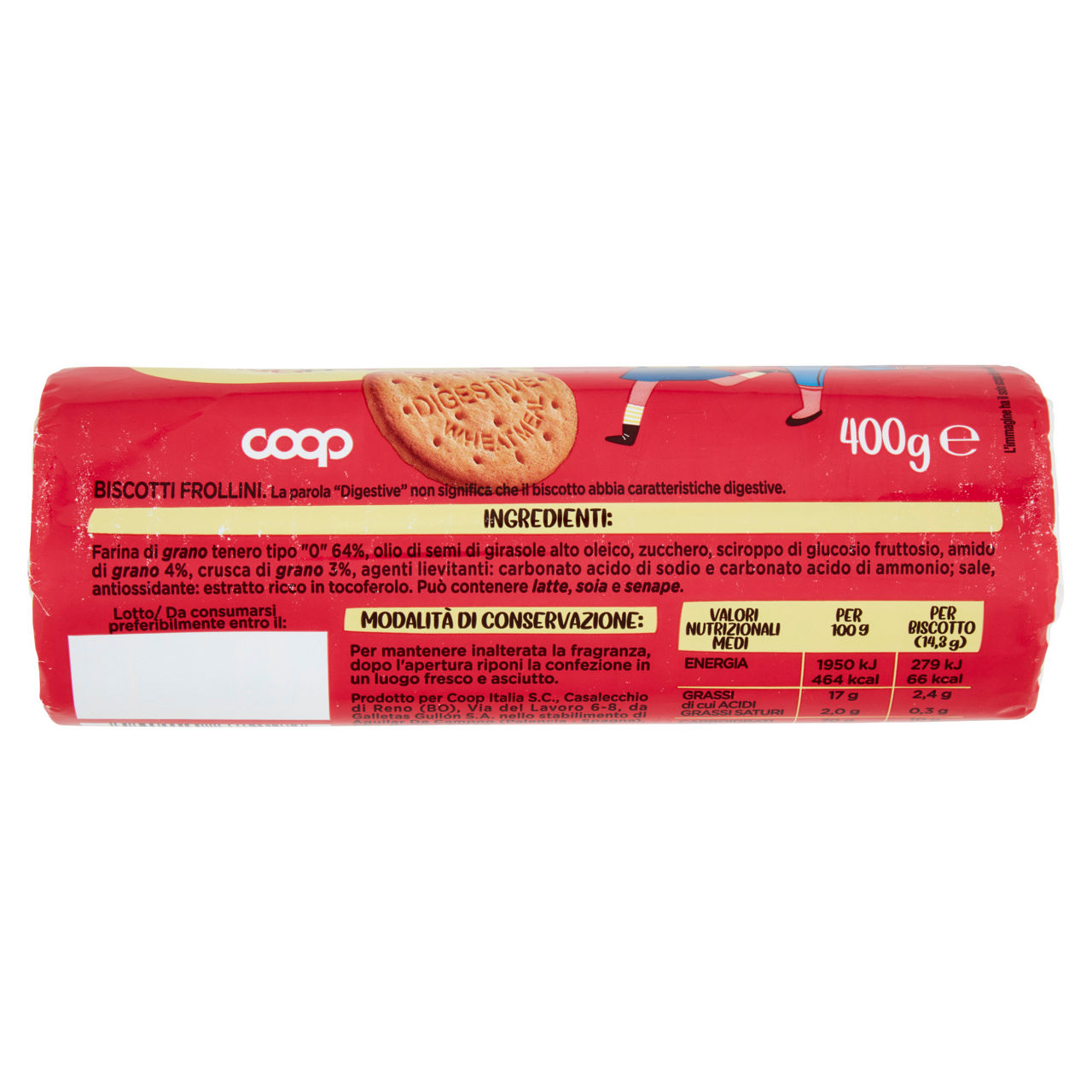Biscotti digestive 400 gr - Immagine 31