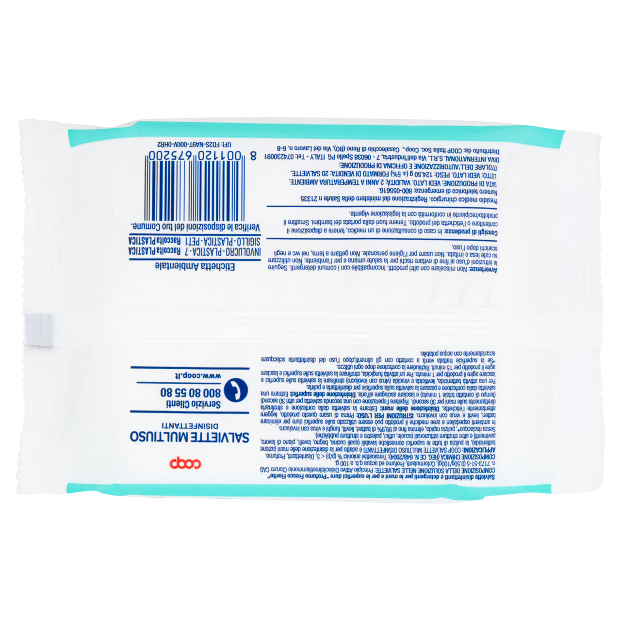 Salviette multiuso disinfettanti mani coop pmc pz 20 - Immagine 41