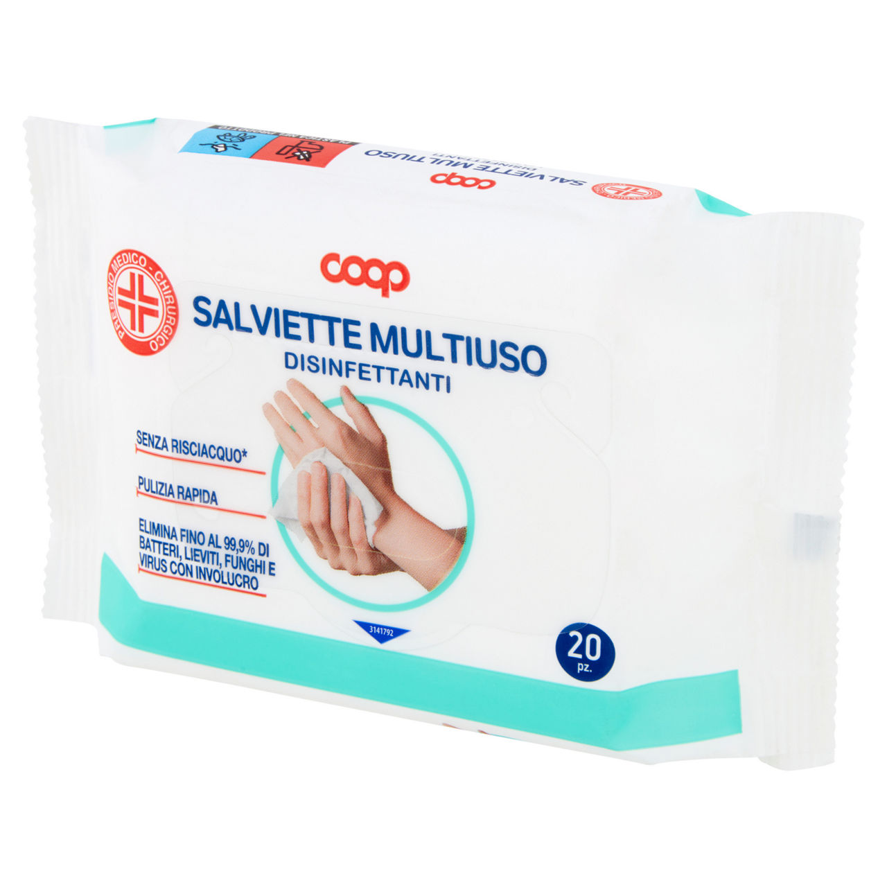Salviette multiuso disinfettanti mani coop pmc pz 20 - Immagine 61