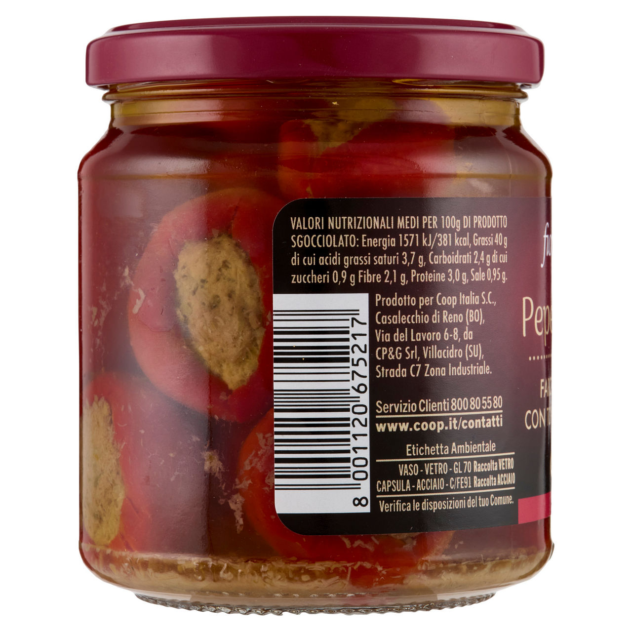 Peperoncini ripieni con tonno e capperi 280 gr - Immagine 31