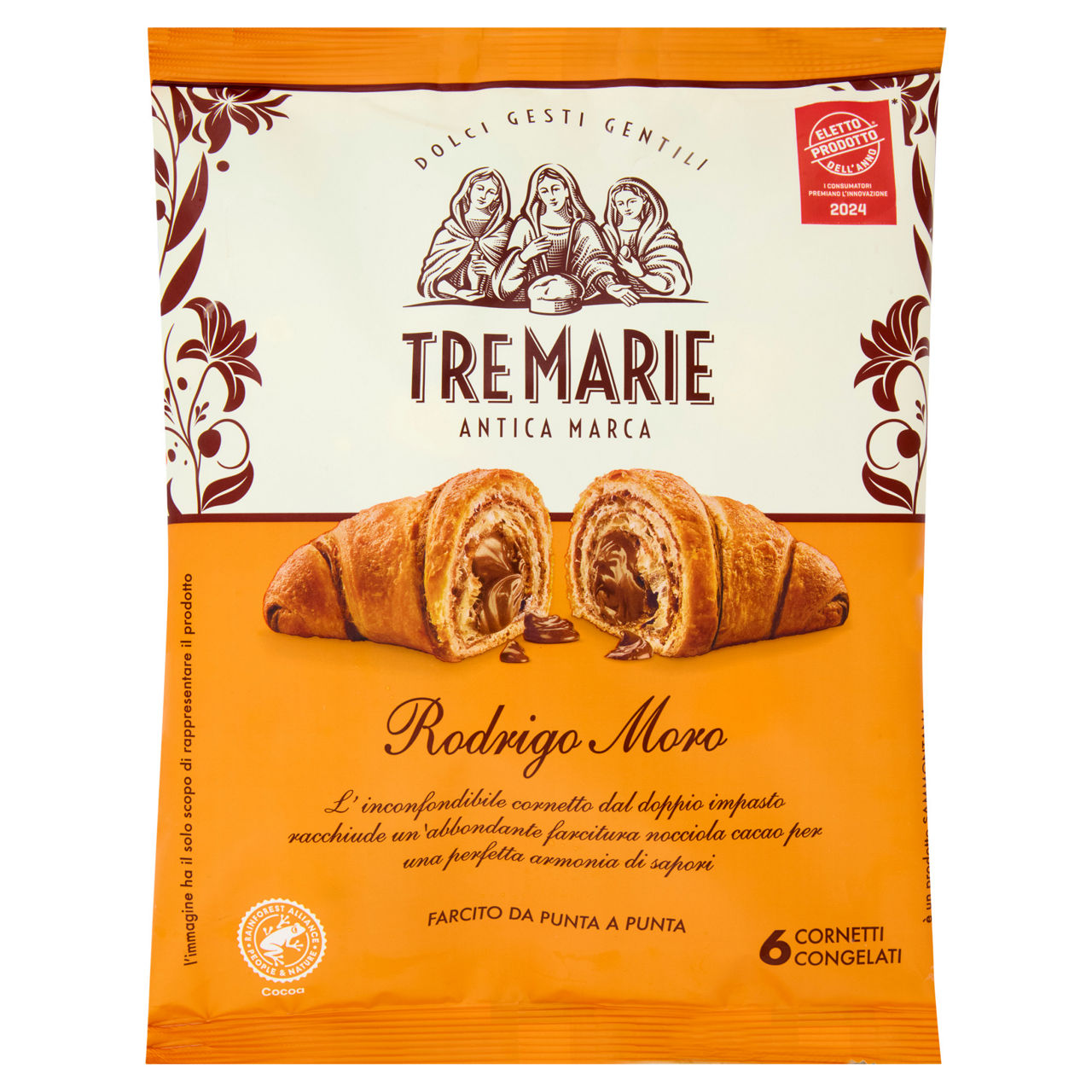 Cornetti congelati 6 pz 342 gr