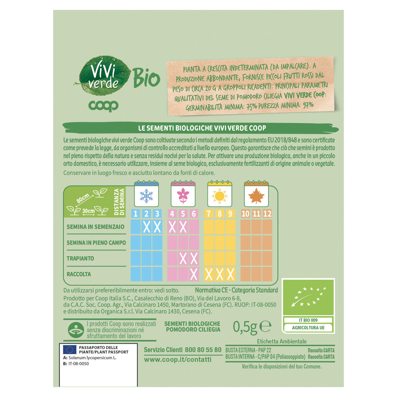 Sementi pomodoro ciliegia bio 0,50 gr - Immagine 11