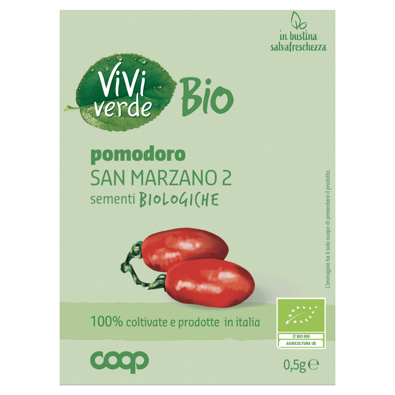 Sementi pomodoro San Marzano Vesuvio 2 bio 0,50 gr - Immagine 01