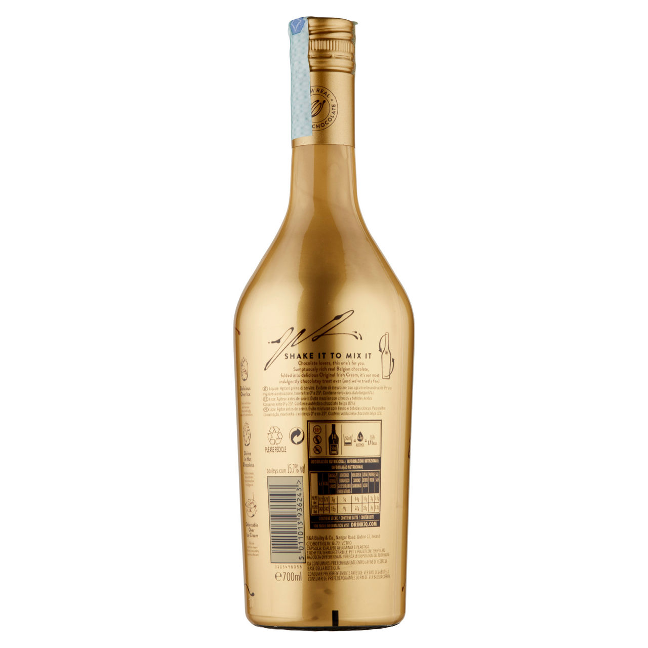 Liquore baileys chocolate luxe 15,7 gradi bottiglia ml 700 - Immagine 21