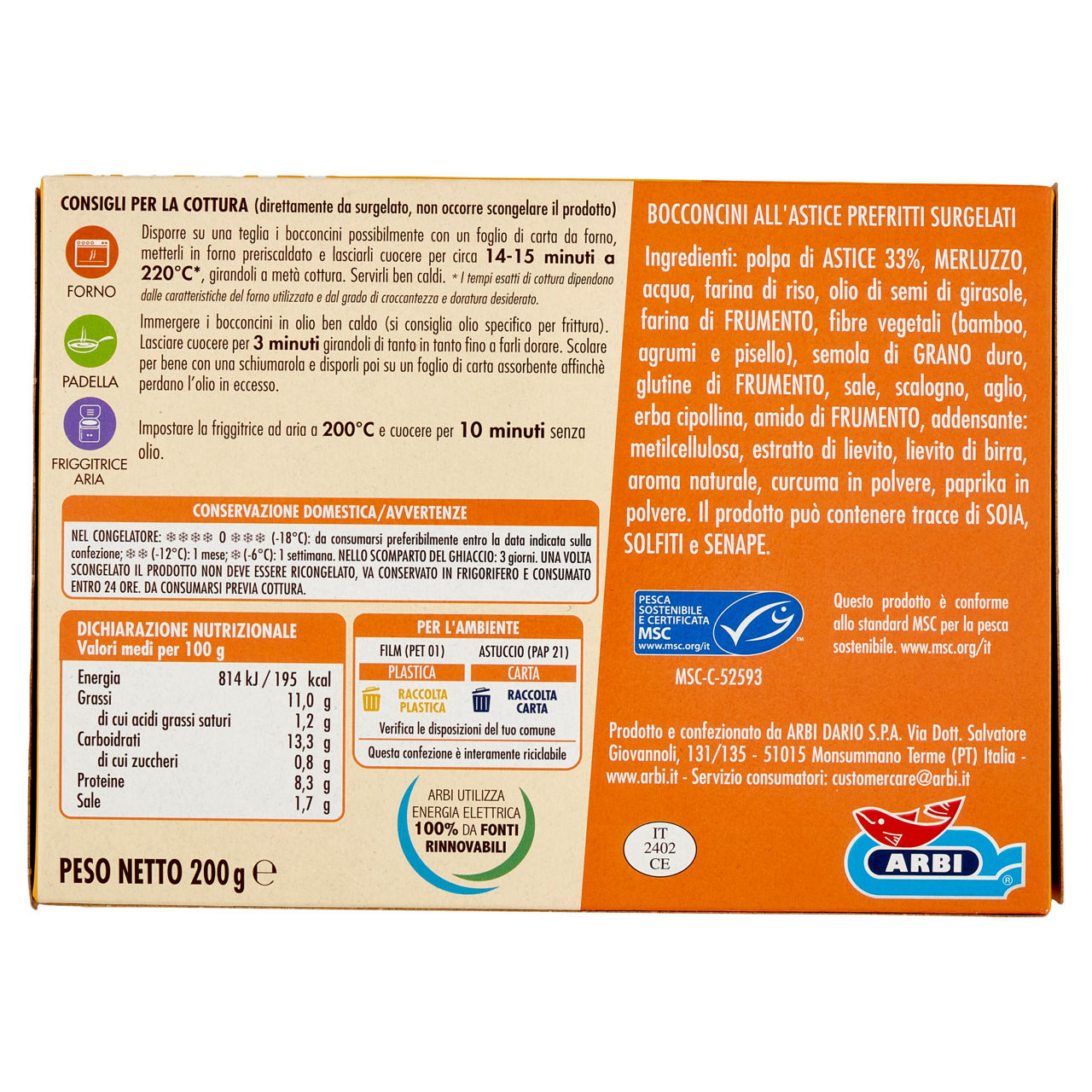 Bocconcini all'astice panati prefritti e surgelati 200 gr - Immagine 31